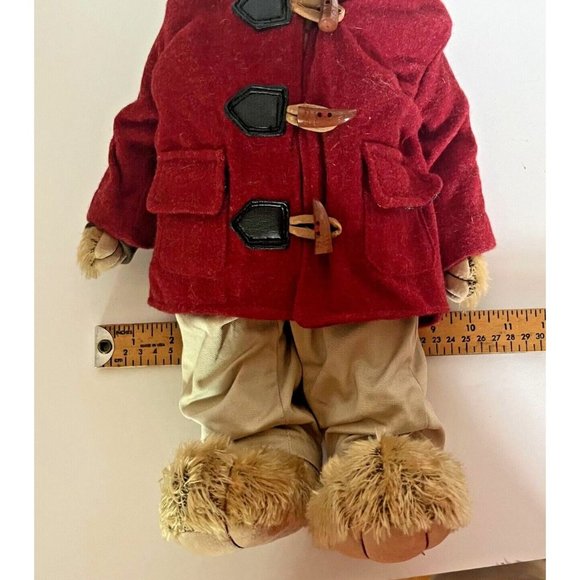 Effanbee Oh Josh The Urban bear 16" Mohair Bear Jointed Plush Essentials Collect - Picture 11 of 16
